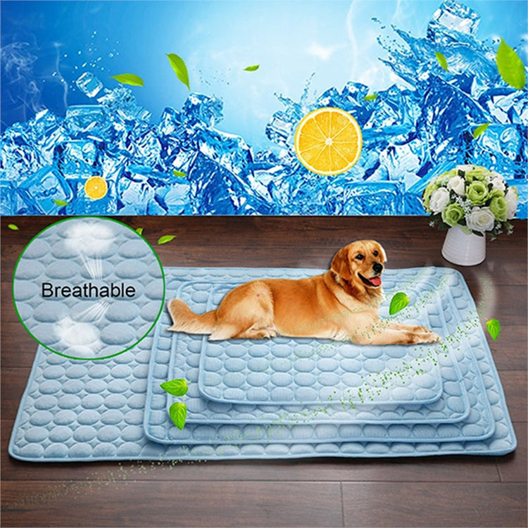 Dog Cooling Mat Cool Pad Mat for Dogs Cat Breathable Blanket Cat Ice Pads Washable Summer Sofa Pet Dog Bed Pet Mat